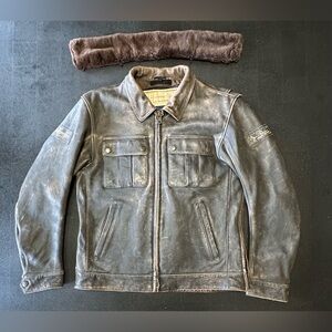 Triumph James Dean edition leather biker